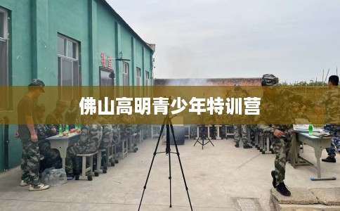 佛山高明青少年特训营