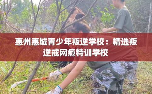 惠州惠城青少年叛逆学校：精选叛逆戒网瘾特训学校