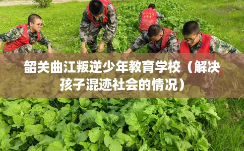 韶关曲江叛逆少年教育学校（解决孩子混迹社会的情况）