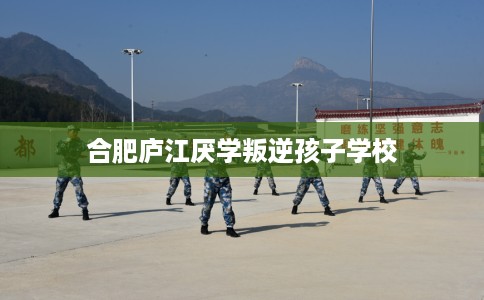 合肥庐江厌学叛逆孩子学校