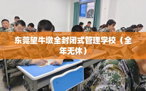 东莞望牛墩全封闭式管理学校（全年无休）