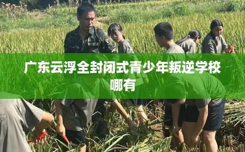 广东云浮全封闭式青少年叛逆学校哪有