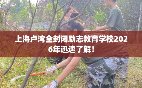 上海卢湾全封闭励志教育学校2026年迅速了解！