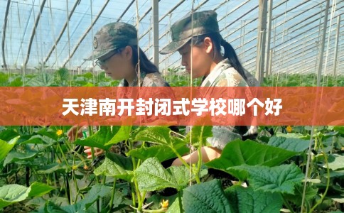 天津南开封闭式学校哪个好