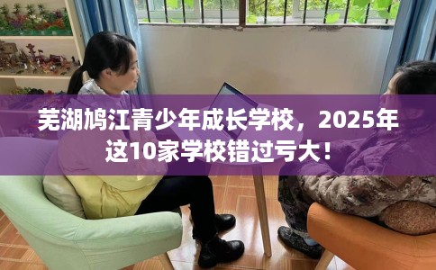芜湖鸠江青少年成长学校，2025年这10家学校错过亏大！