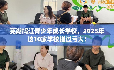 芜湖鸠江青少年成长学校，2025年这10家学校错过亏大！