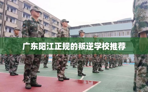 广东阳江正规的叛逆学校推荐