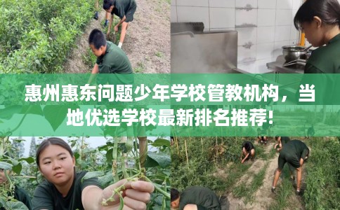 惠州惠东问题少年学校管教机构，当地优选学校最新排名推荐!
