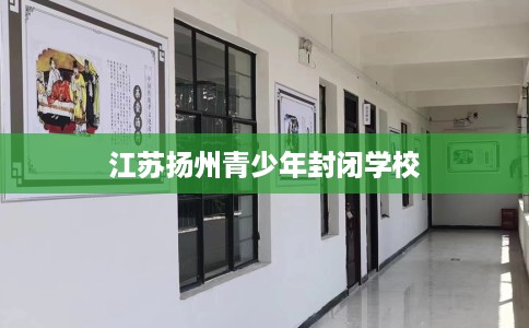 江苏扬州青少年封闭学校