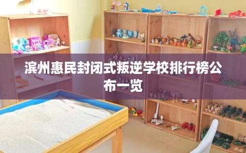 滨州惠民封闭式叛逆学校排行榜公布一览