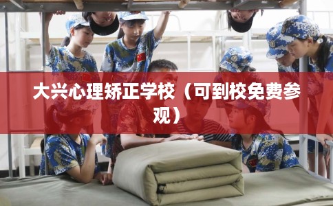 大兴心理矫正学校（可到校免费参观）