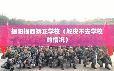 揭阳揭西矫正学校（解决不去学校的情况）
