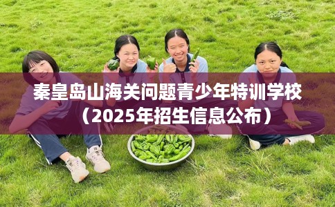 秦皇岛山海关问题青少年特训学校（2025年招生信息公布）