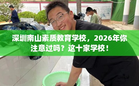 深圳南山素质教育学校，2026年你注意过吗？这十家学校！