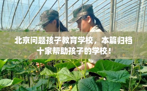北京问题孩子教育学校，本篇归档十家帮助孩子的学校！