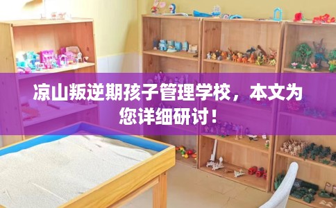 凉山叛逆期孩子管理学校，本文为您详细研讨！