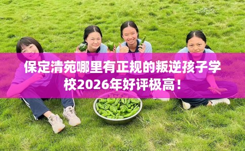 保定清苑哪里有正规的叛逆孩子学校2026年好评极高! 保定清苑哪里有正规的叛逆孩子学校2026年好评极高!