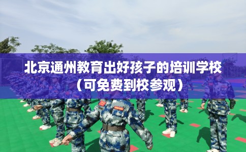 北京通州教育出好孩子的培训学校（可免费到校参观）