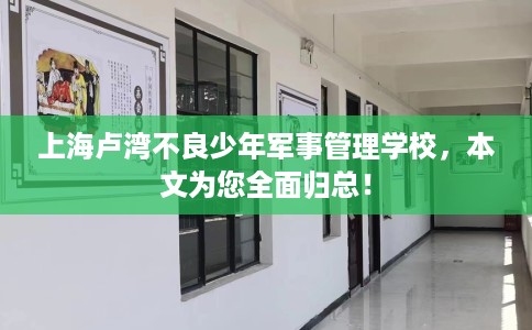 上海卢湾不良少年军事管理学校，本文为您全面归总！