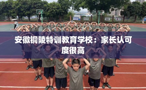 安徽铜陵特训教育学校：家长认可度很高