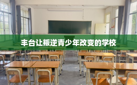 丰台让叛逆青少年改变的学校