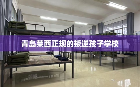 青岛莱西正规的叛逆孩子学校