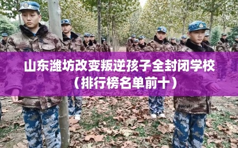山东潍坊改变叛逆孩子全封闭学校（排行榜名单前十）