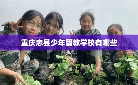 重庆忠县少年管教学校有哪些