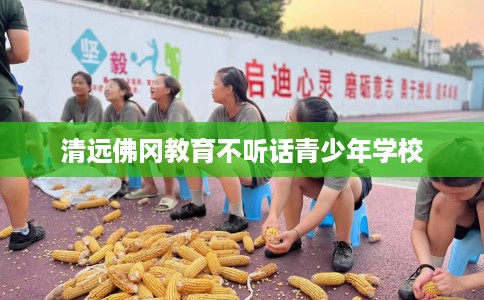 清远佛冈教育不听话青少年学校