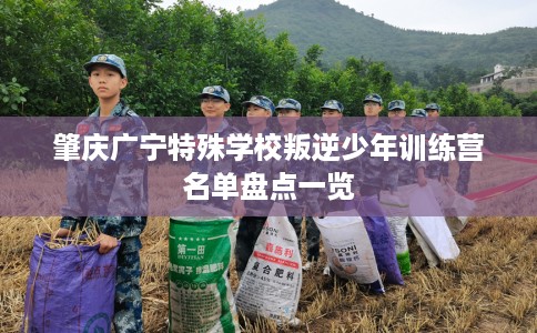 肇庆广宁特殊学校叛逆少年训练营名单盘点一览