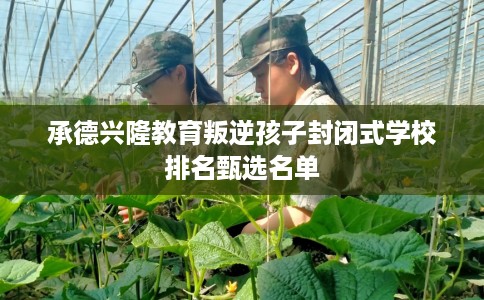 承德兴隆教育叛逆孩子封闭式学校排名甄选名单