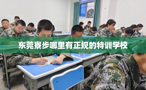 东莞寮步哪里有正规的特训学校