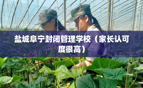 盐城阜宁封闭管理学校（家长认可度很高）