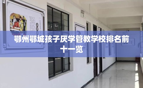 鄂州鄂城孩子厌学管教学校排名前十一览