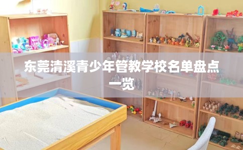 东莞清溪青少年管教学校名单盘点一览