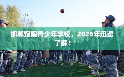 邯郸馆陶青少年学校，2026年迅速了解！