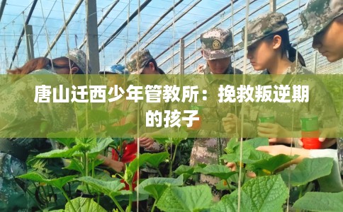 唐山迁西少年管教所：挽救叛逆期的孩子