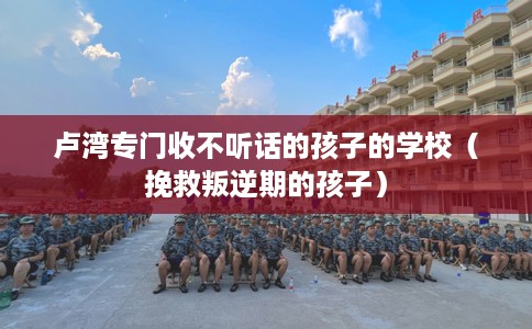 卢湾专门收不听话的孩子的学校（挽救叛逆期的孩子）