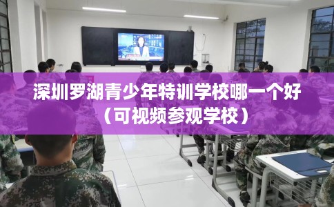 深圳罗湖青少年特训学校哪一个好（可视频参观学校）