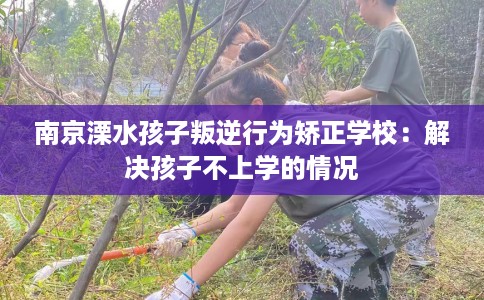 南京溧水孩子叛逆行为矫正学校：解决孩子不上学的情况