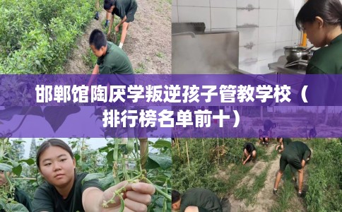 邯郸馆陶厌学叛逆孩子管教学校（排行榜名单前十）