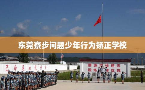 东莞寮步问题少年行为矫正学校