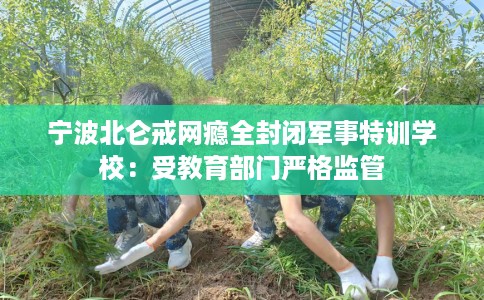 宁波北仑戒网瘾全封闭军事特训学校：受教育部门严格监管
