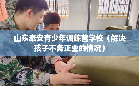 山东泰安青少年训练营学校（解决孩子不务正业的情况）