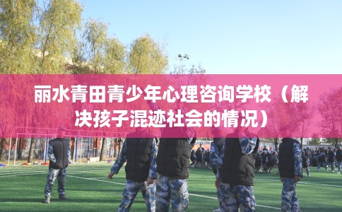 丽水青田青少年心理咨询学校（解决孩子混迹社会的情况）