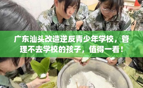 广东汕头改造逆反青少年学校，管理不去学校的孩子，值得一看！