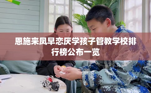 恩施来凤早恋厌学孩子管教学校排行榜公布一览