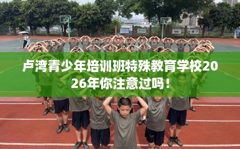 卢湾青少年培训班特殊教育学校2026年你注意过吗！