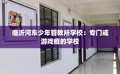 临沂河东少年管教所学校：专门戒游戏瘾的学校