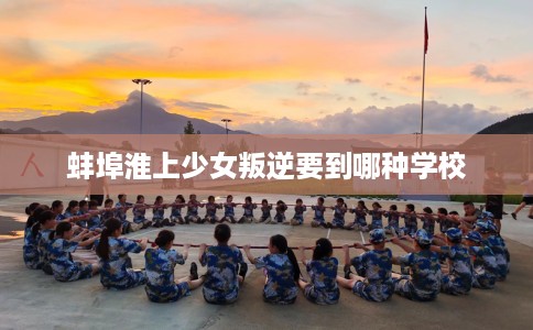 蚌埠淮上少女叛逆要到哪种学校